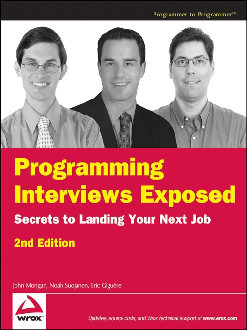 Title details for Programming Interviews Exposed by John Mongan - Available